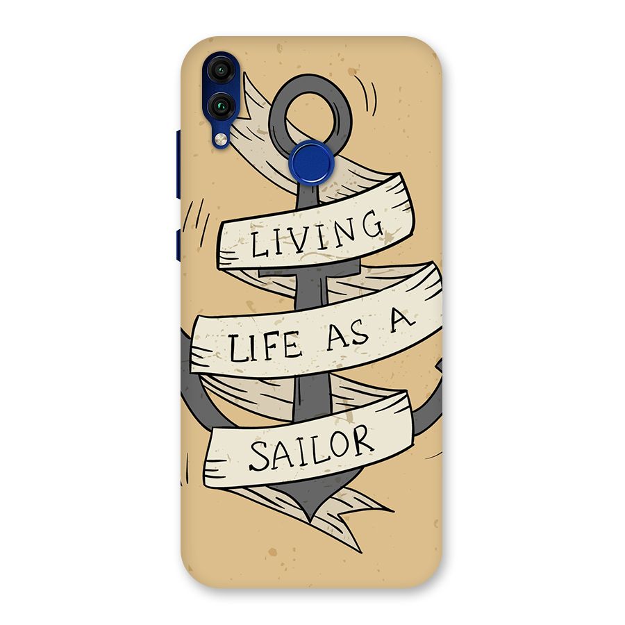 Old School Anchor Back Case for Honor 8C
