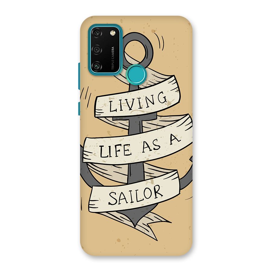 Old School Anchor Back Case for Honor 9A
