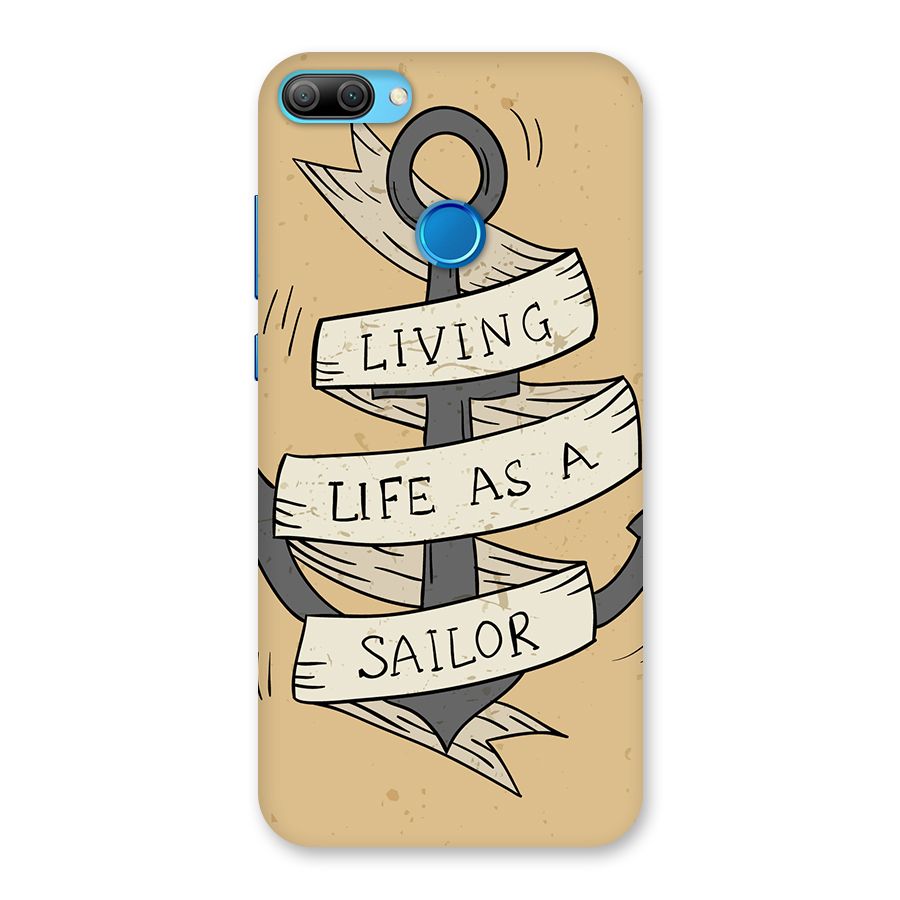 Old School Anchor Back Case for Honor 9N