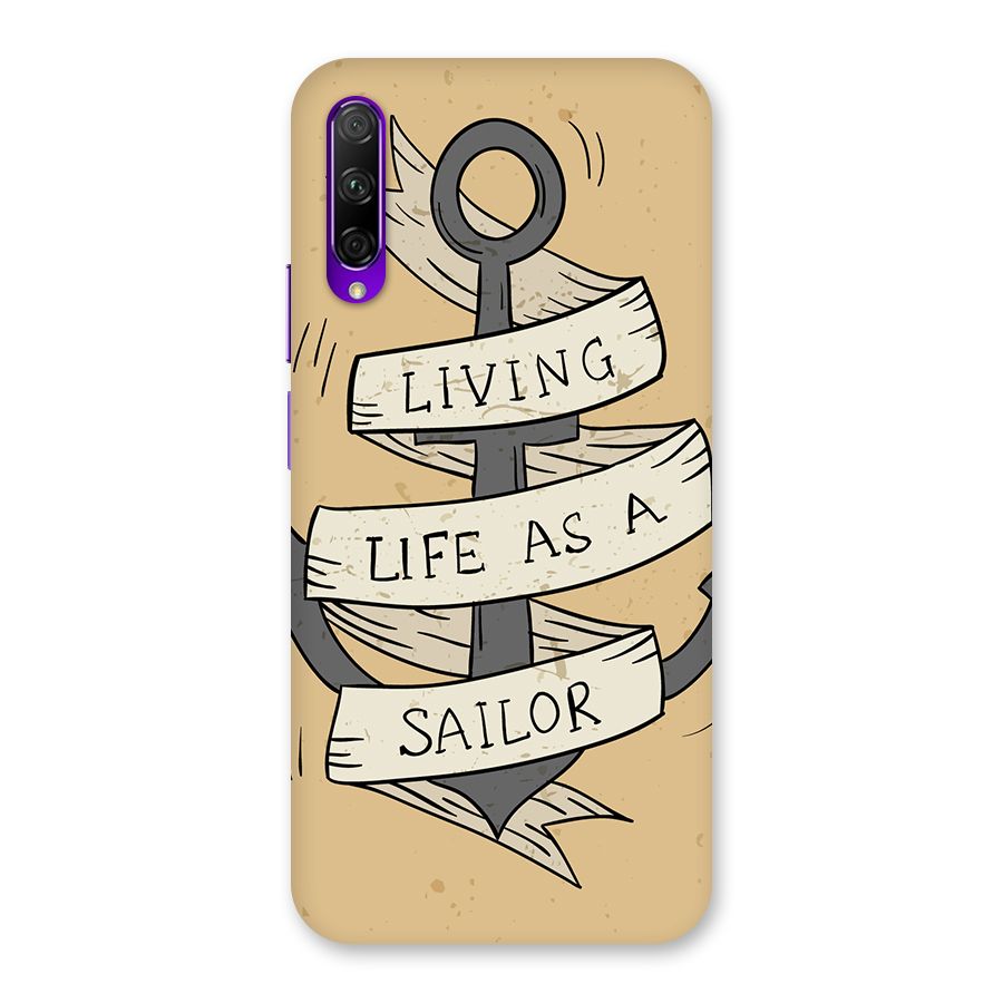 Old School Anchor Back Case for Honor 9X Pro