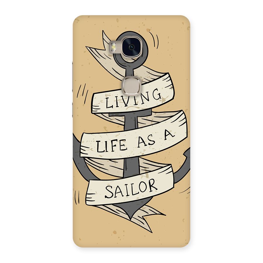 Old School Anchor Back Case for Huawei Honor 5X