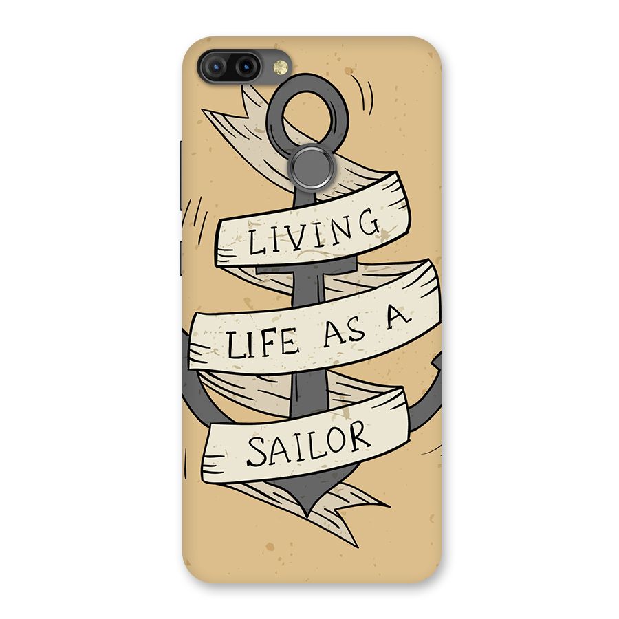 Old School Anchor Back Case for Infinix Hot 6 Pro