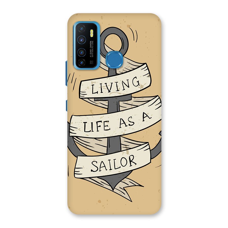 Old School Anchor Back Case for Infinix Hot 9