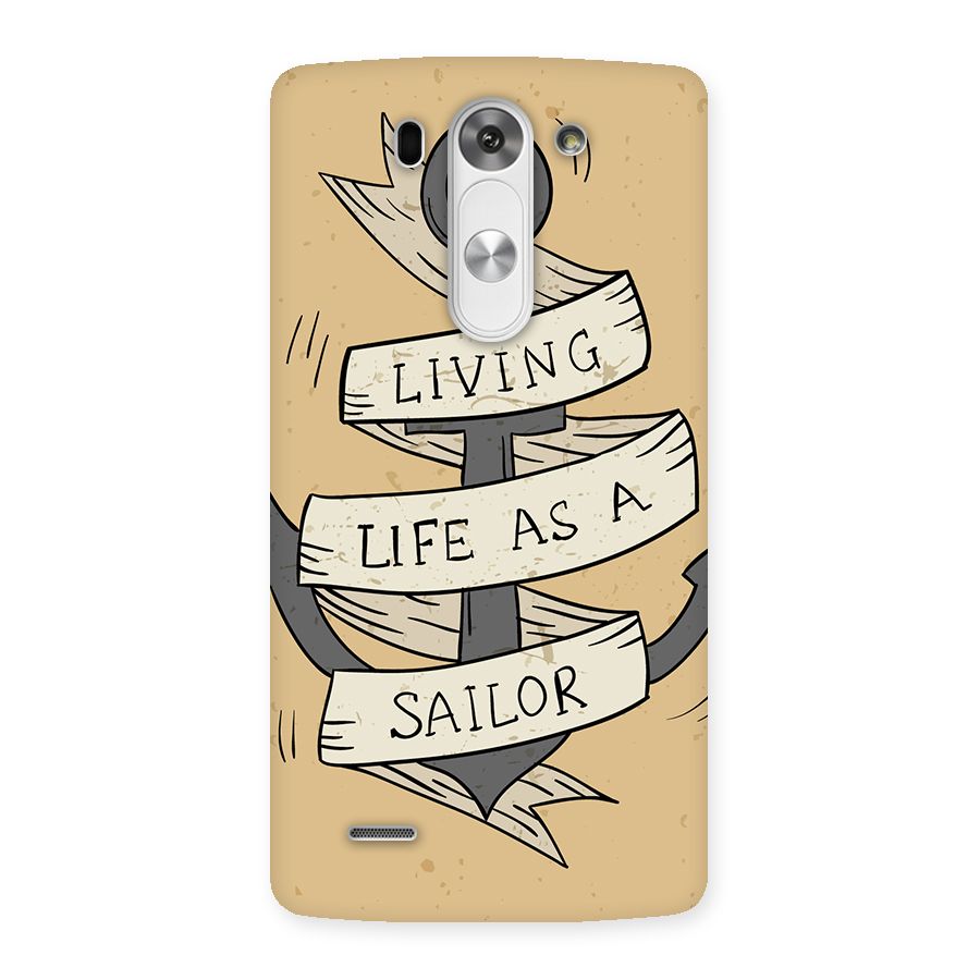 Old School Anchor Back Case for LG G3 Mini