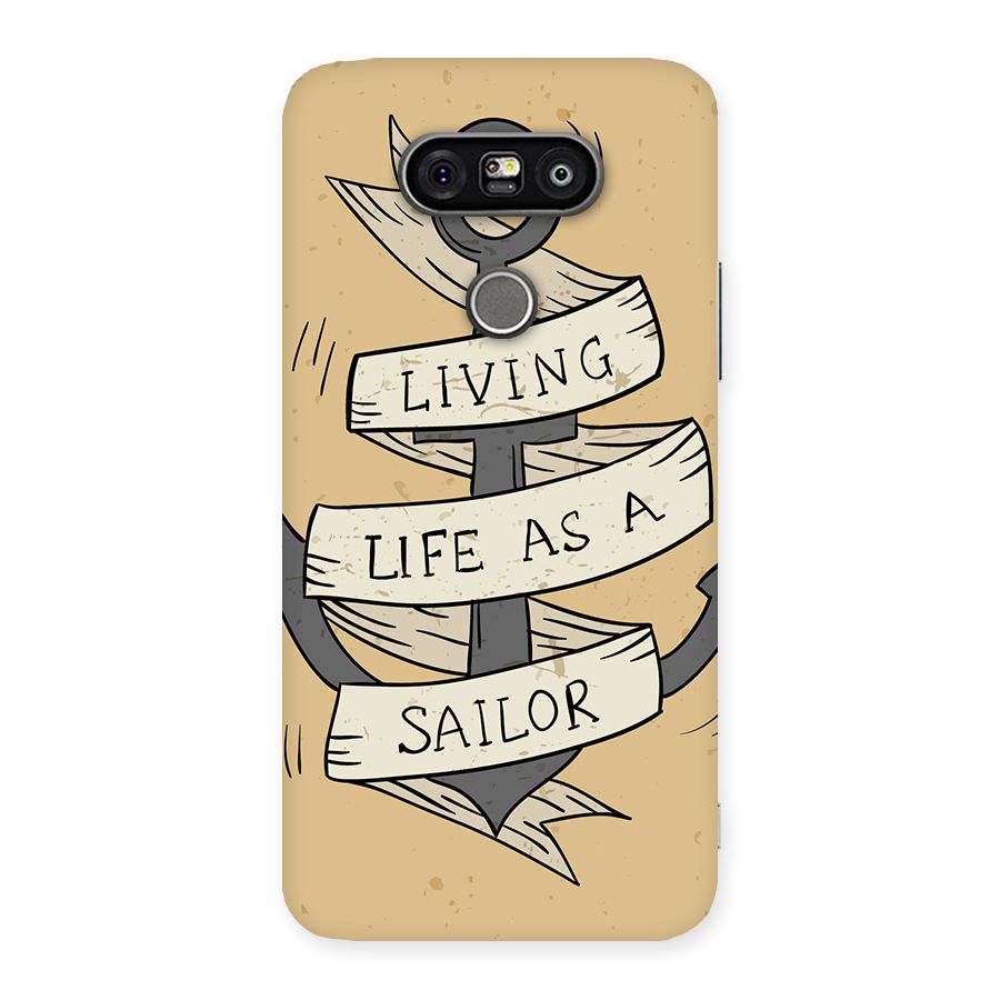 Old School Anchor Back Case for LG G5