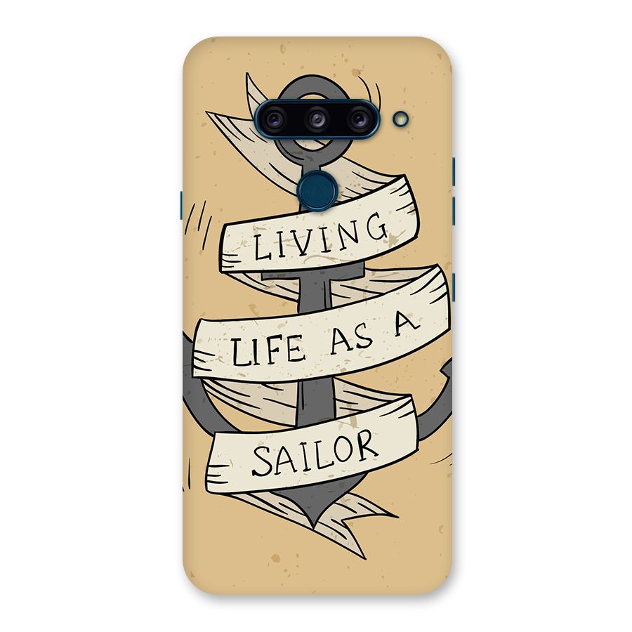 Old School Anchor Back Case for LG  V40 ThinQ