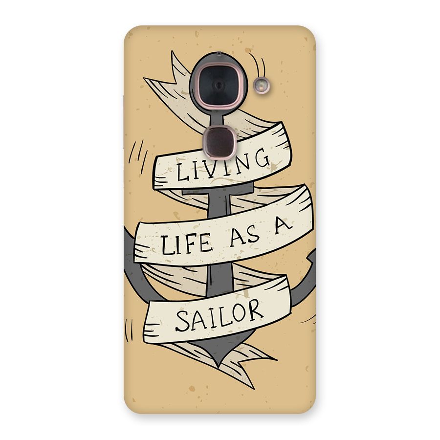 Old School Anchor Back Case for Le Max 2