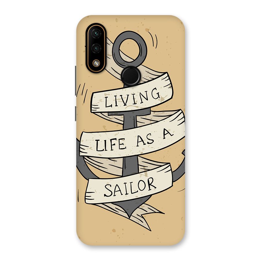 Old School Anchor Back Case for Lenovo A6 Note