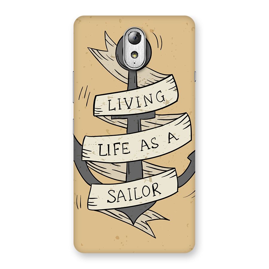 Old School Anchor Back Case for Lenovo Vibe P1M