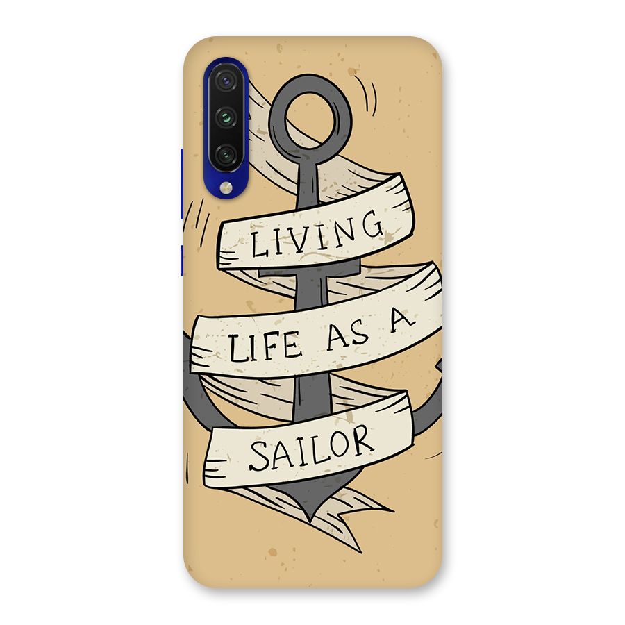 Old School Anchor Back Case for Mi A3