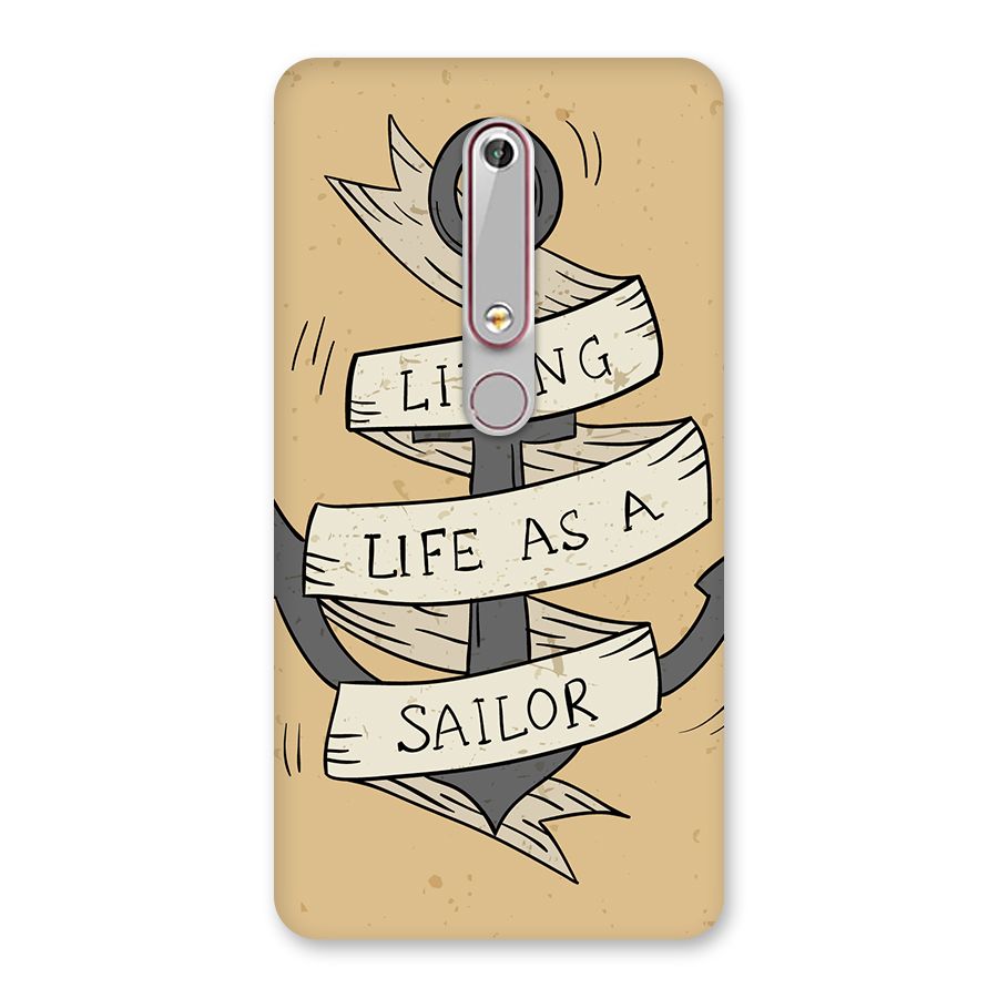 Old School Anchor Back Case for Nokia 6.1
