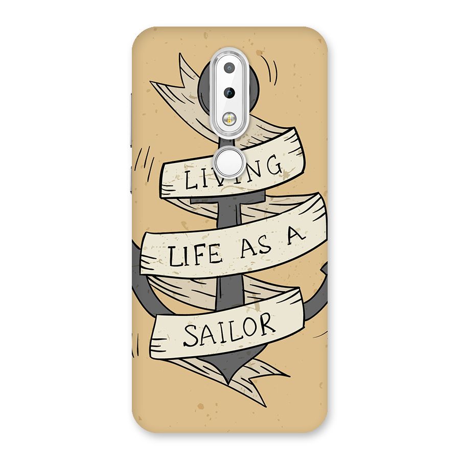 Old School Anchor Back Case for Nokia 6.1 Plus