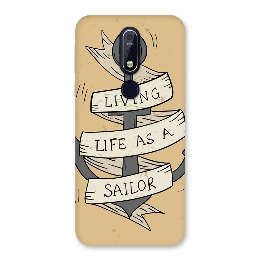 Old School Anchor Back Case for Nokia 7.1