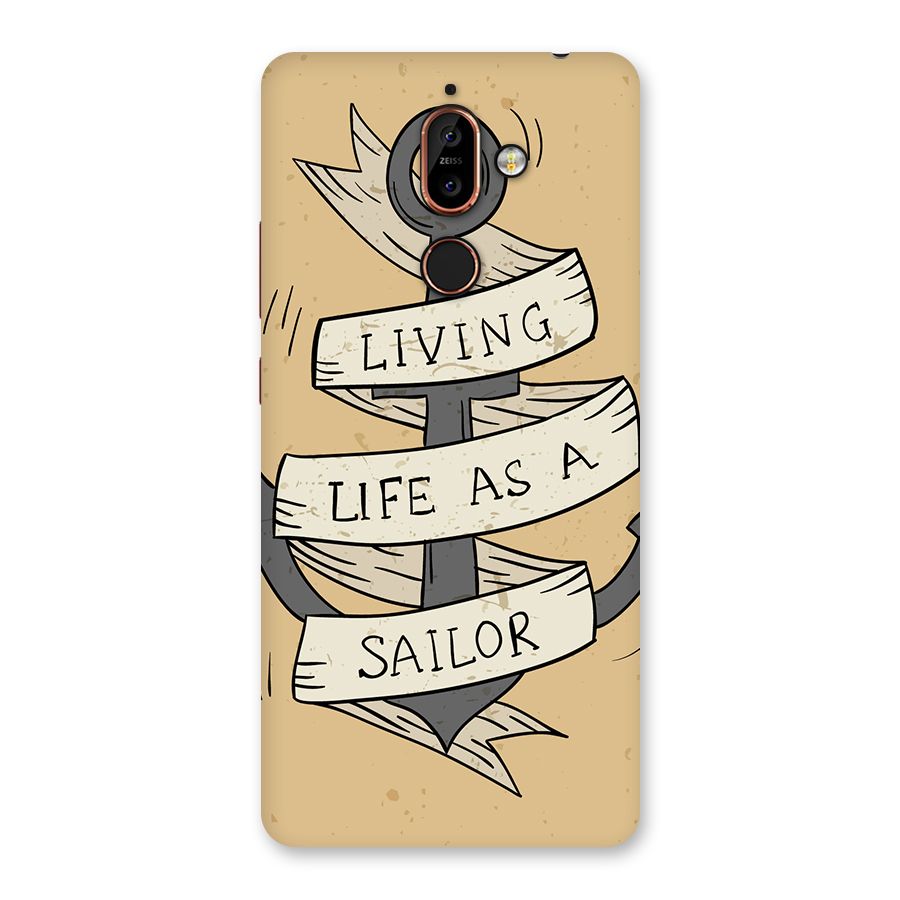 Old School Anchor Back Case for Nokia 7 Plus