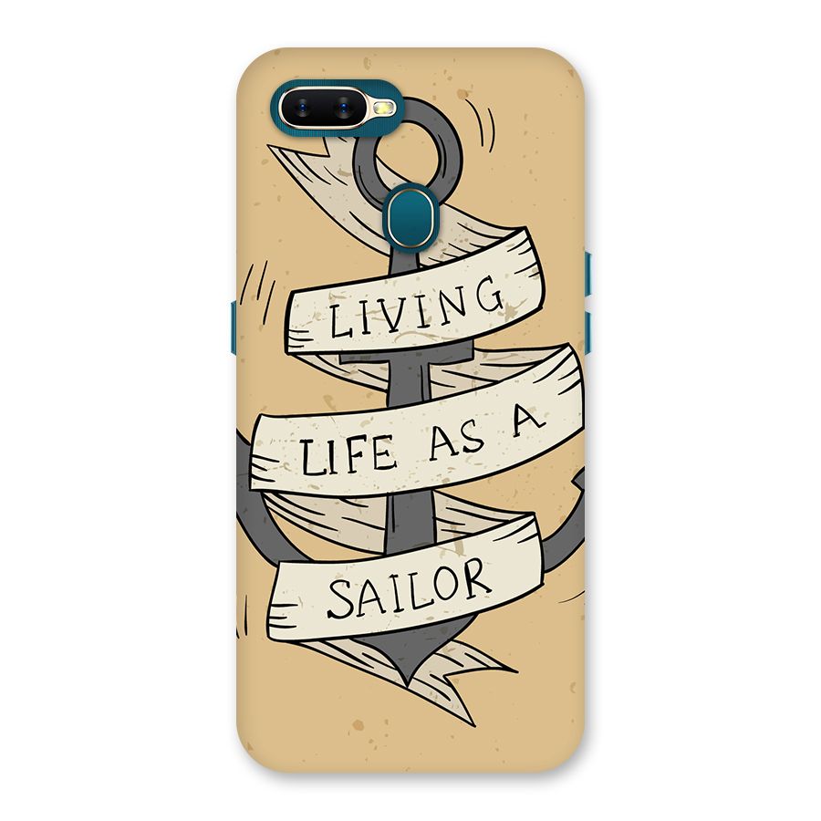 Old School Anchor Back Case for Oppo A11k