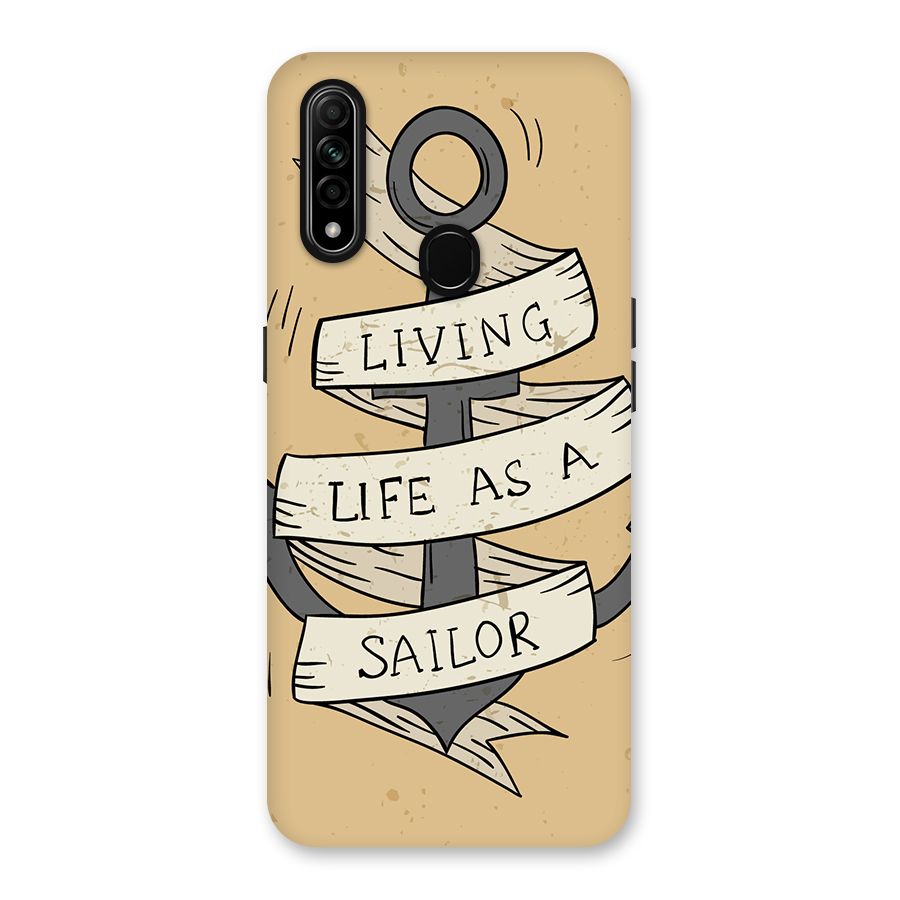 Old School Anchor Back Case for Oppo A31