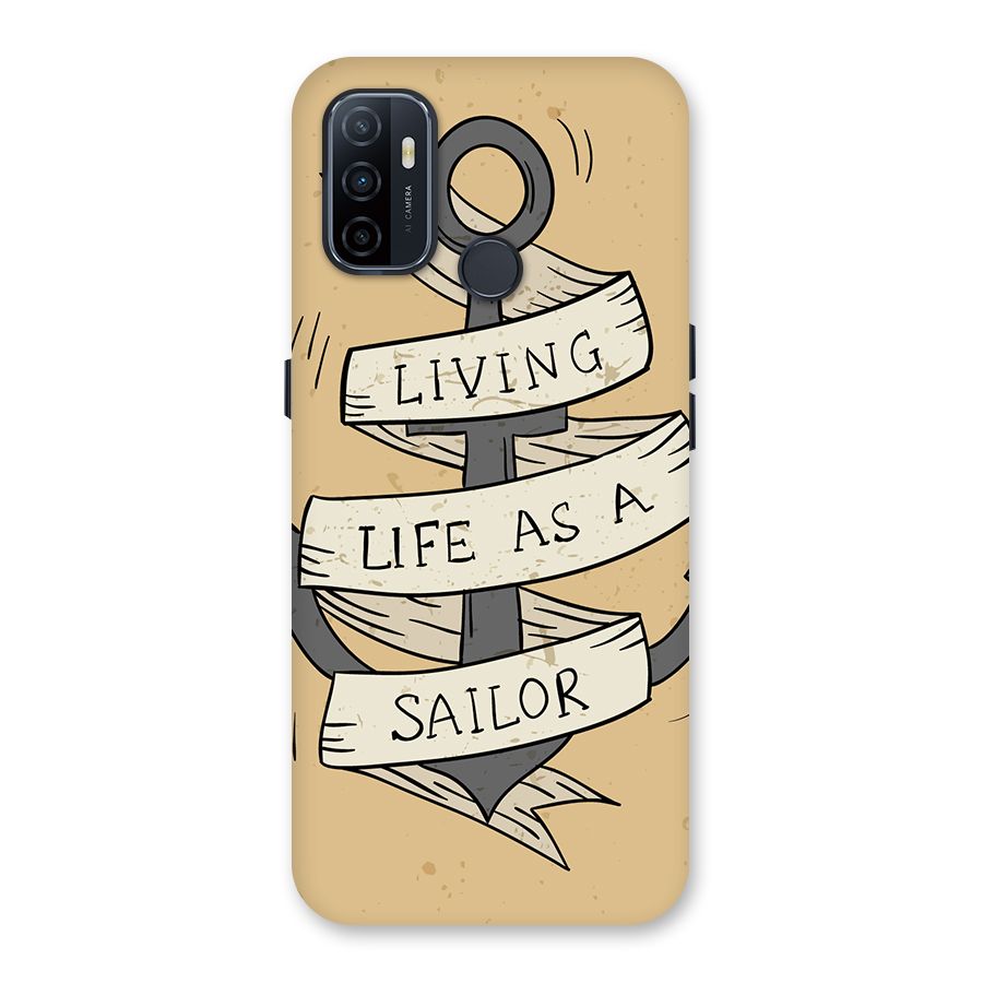 Old School Anchor Back Case for Oppo A32