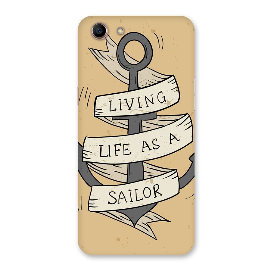 Old School Anchor Back Case for Oppo A83 (2018)