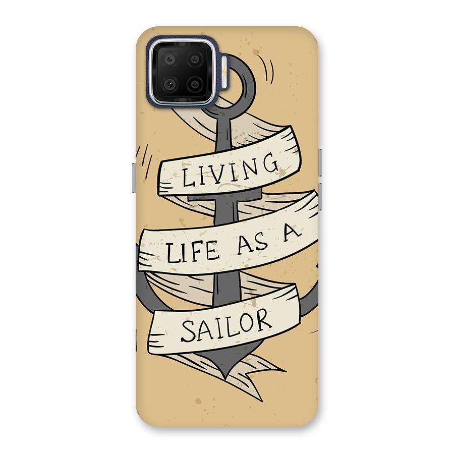 Old School Anchor Back Case for Oppo F17