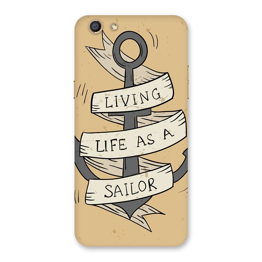 Old School Anchor Back Case for Oppo F3