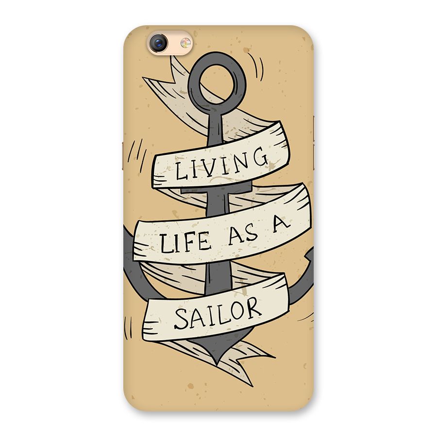 Old School Anchor Back Case for Oppo F3 Plus