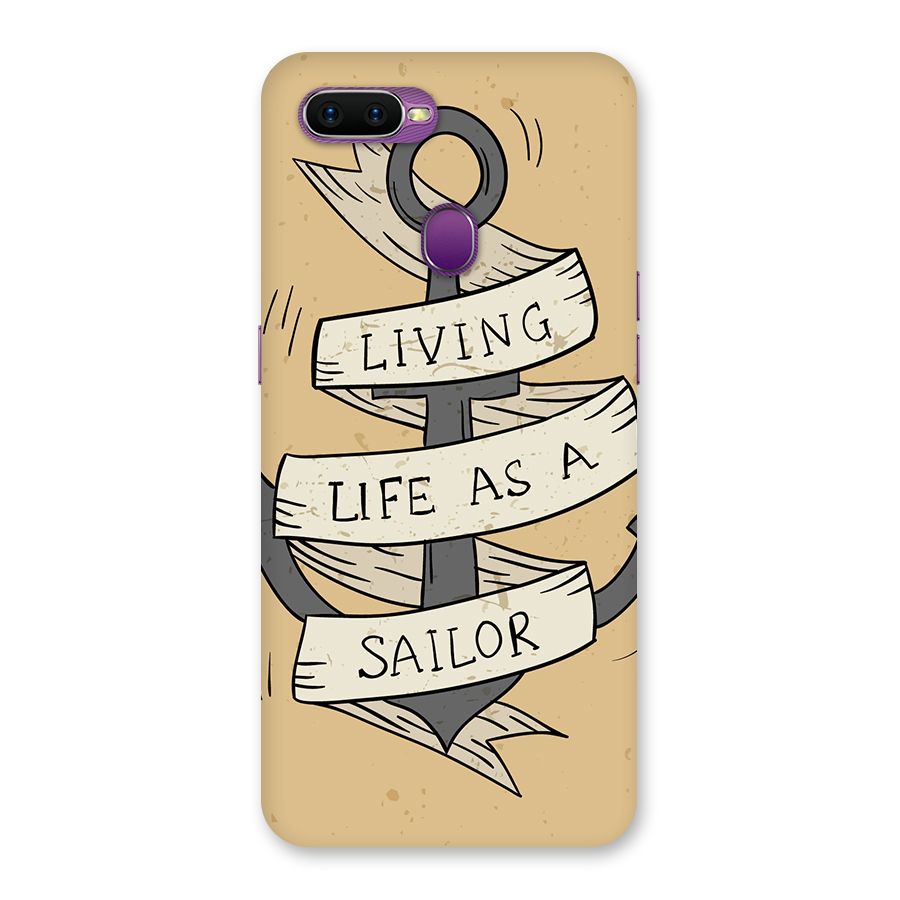 Old School Anchor Back Case for Oppo F9