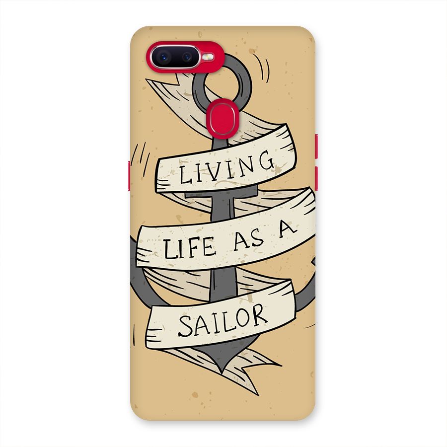 Old School Anchor Back Case for Oppo F9 Pro