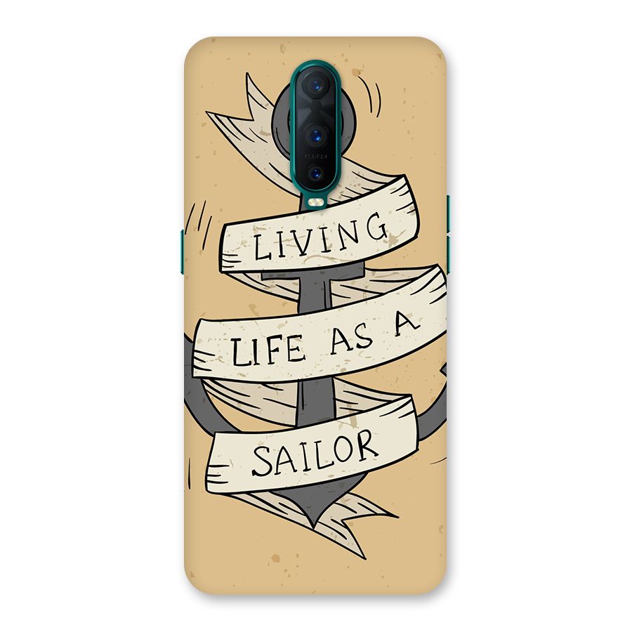 Old School Anchor Back Case for Oppo R17 Pro