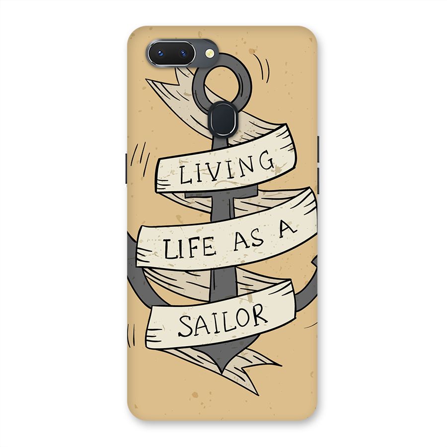 Old School Anchor Back Case for Oppo Realme 2