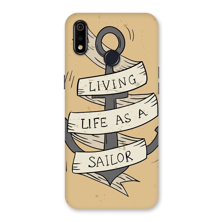 Old School Anchor Back Case for Realme 3i