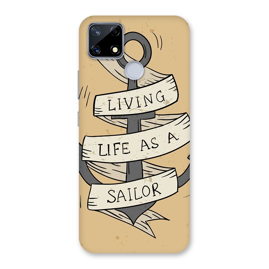 Old School Anchor Back Case for Realme Narzo 20