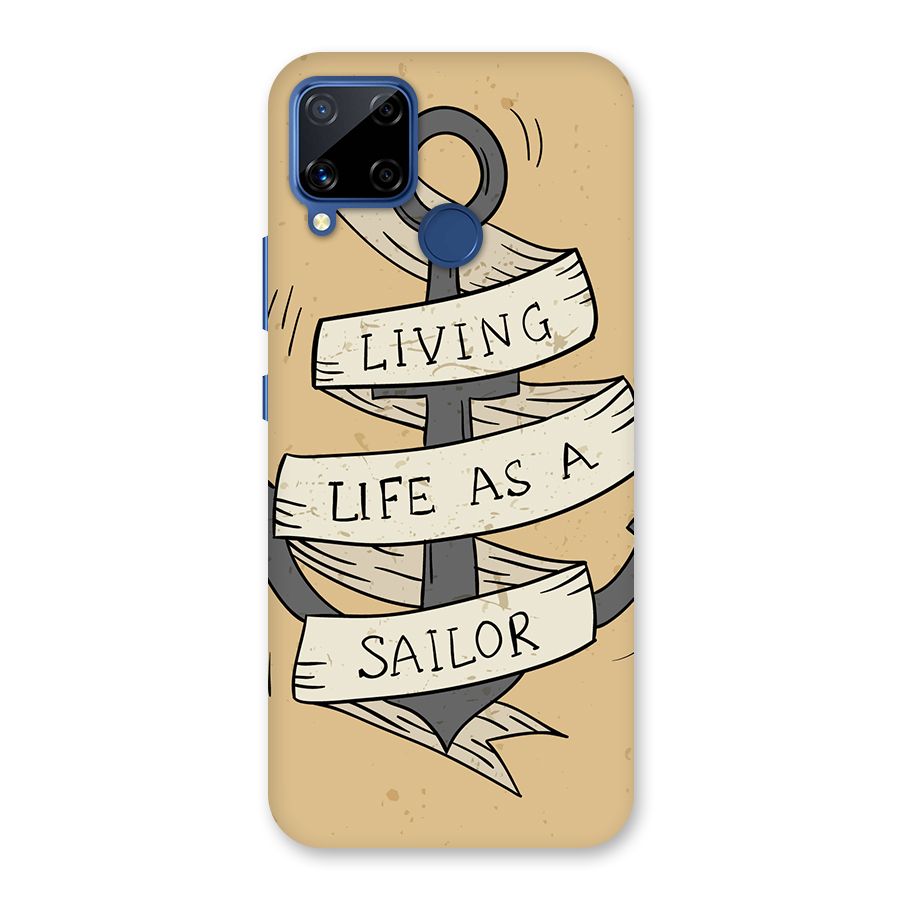Old School Anchor Back Case for Realme Narzo 30A