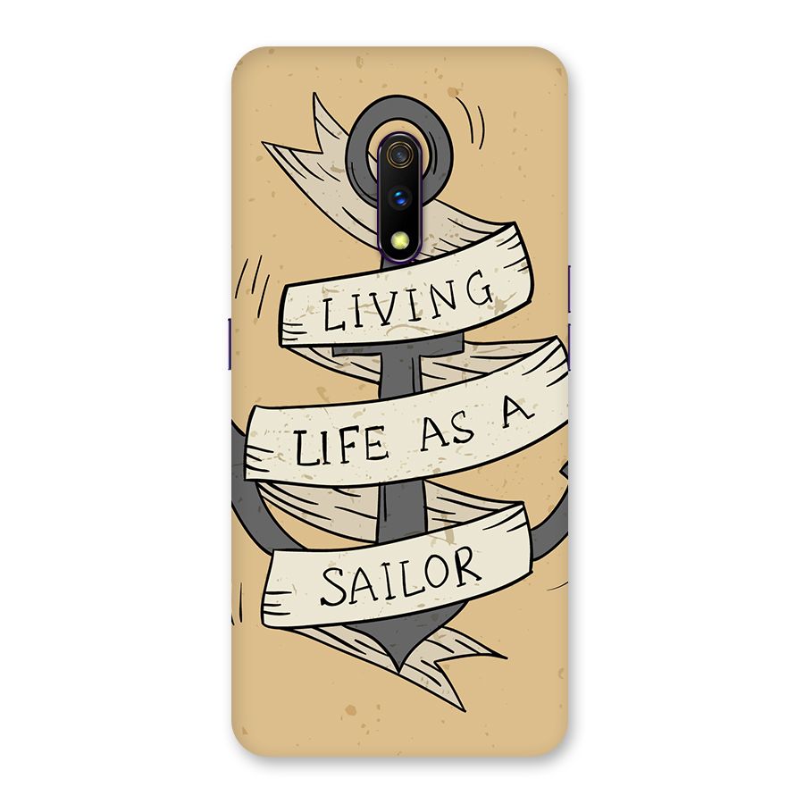 Old School Anchor Back Case for Realme X