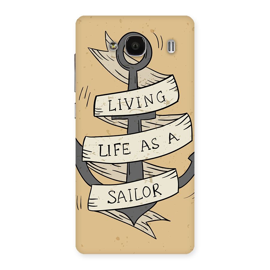 Old School Anchor Back Case for Redmi 2s