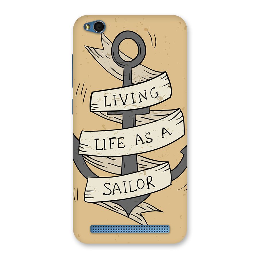 Old School Anchor Back Case for Redmi 5A