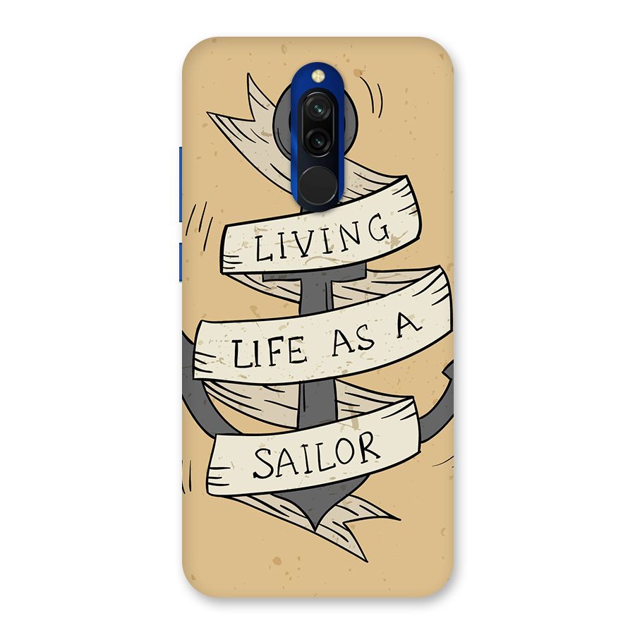 Old School Anchor Back Case for Redmi 8