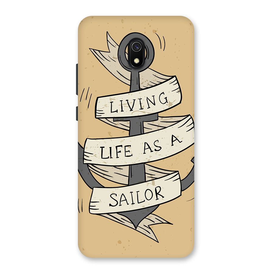 Old School Anchor Back Case for Redmi 8A