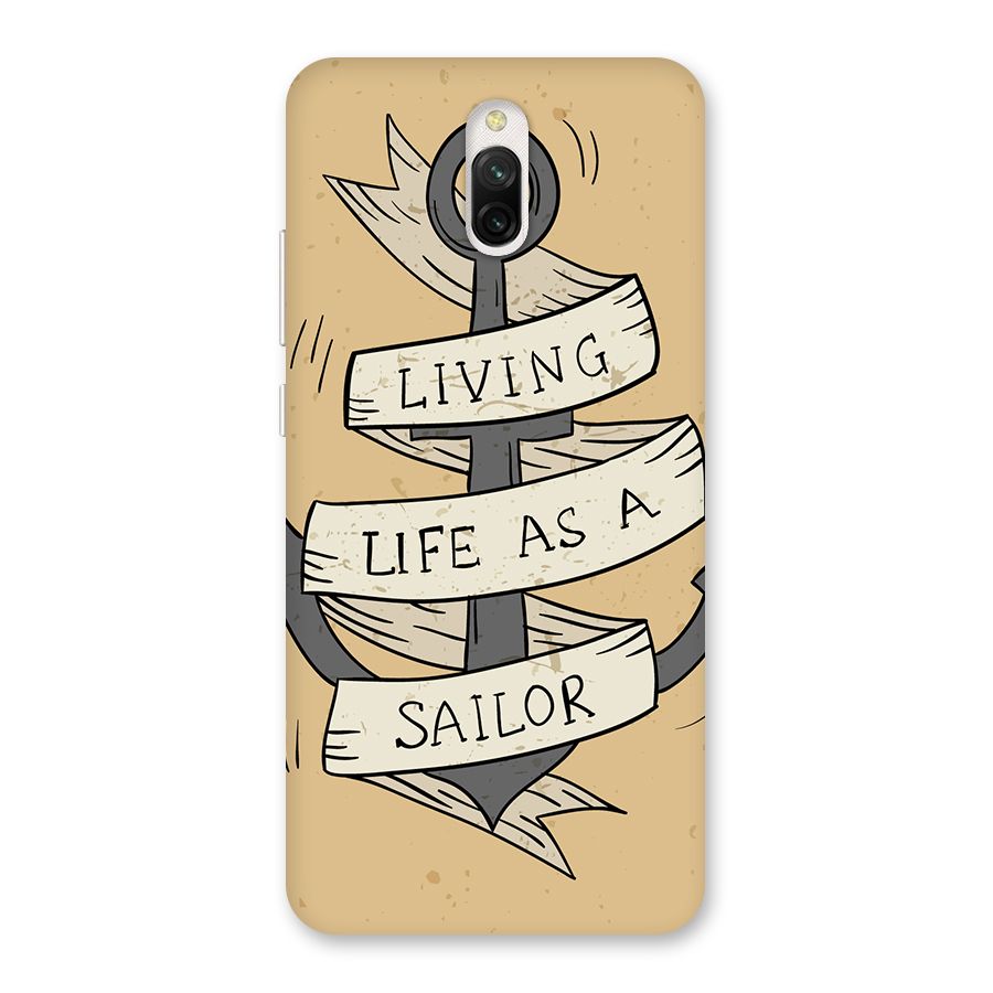 Old School Anchor Back Case for Redmi 8A Dual