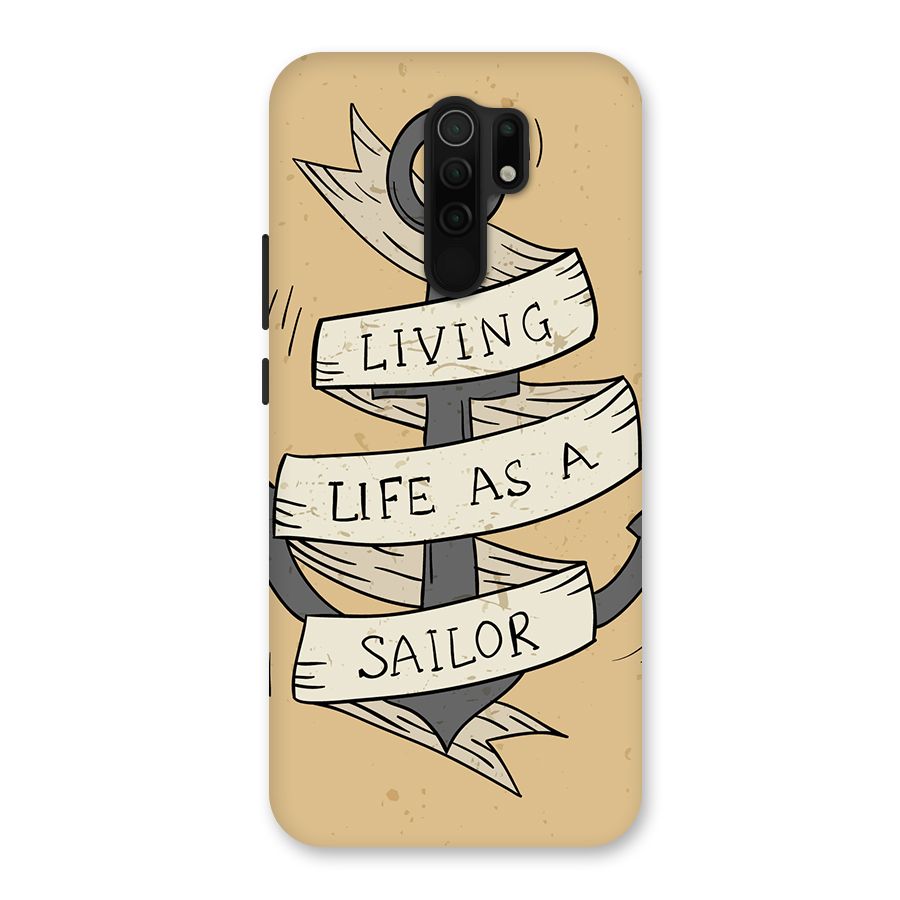 Old School Anchor Back Case for Redmi 9 Prime