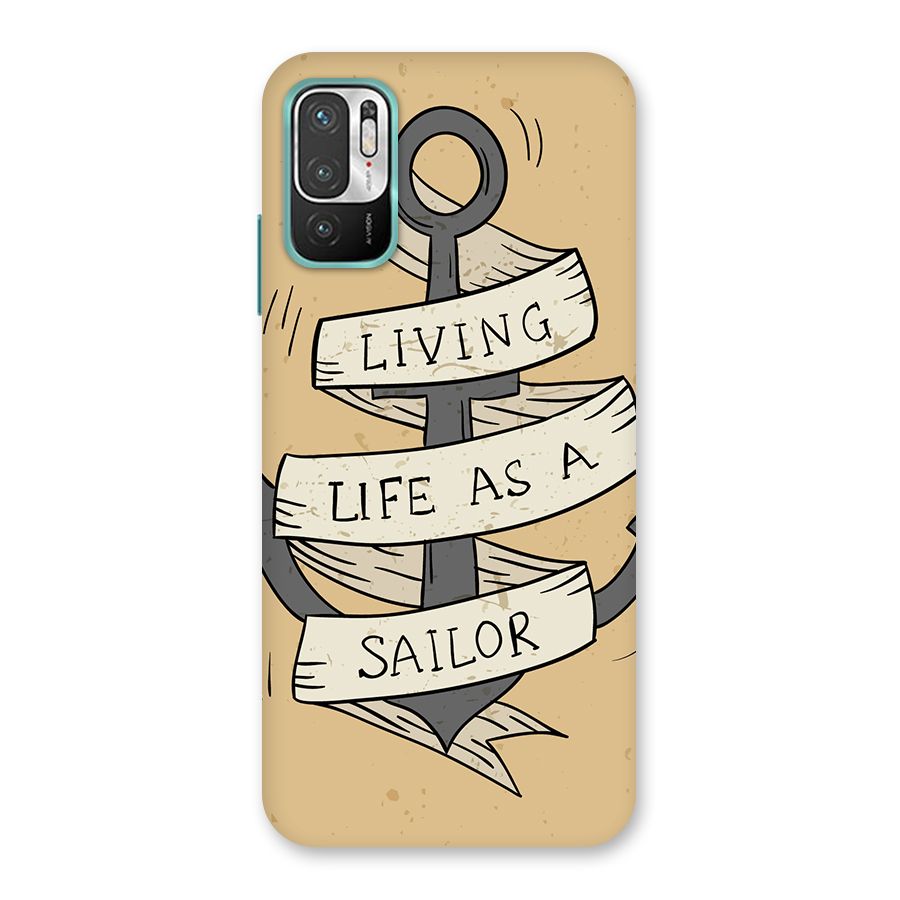Old School Anchor Back Case for Redmi Note 10T 5G