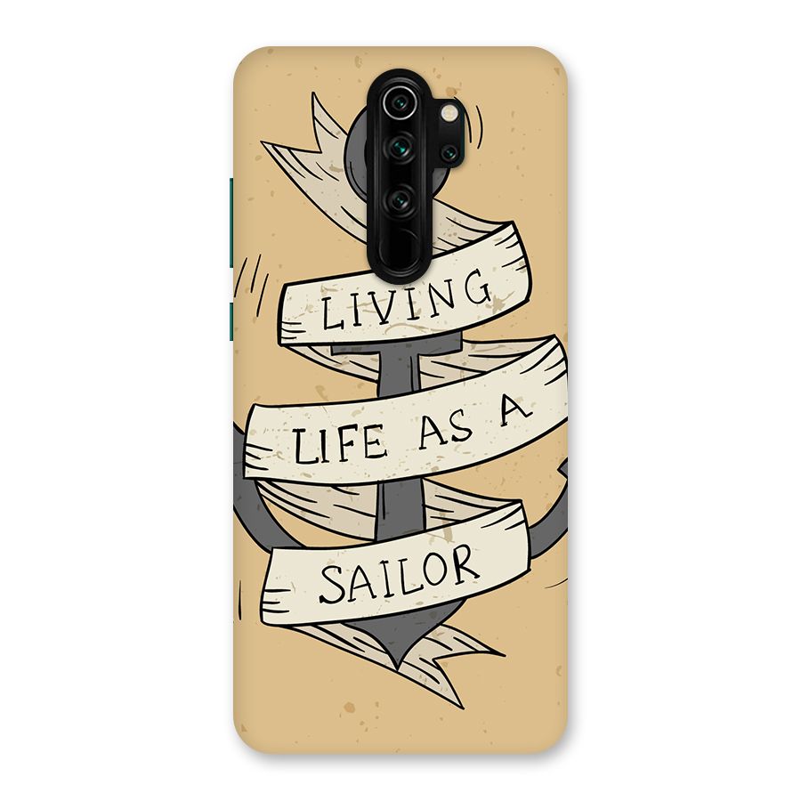 Old School Anchor Back Case for Redmi Note 8 Pro