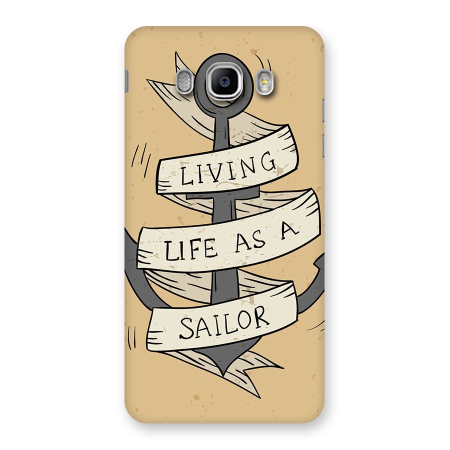 Old School Anchor Back Case for Samsung Galaxy J5 2016