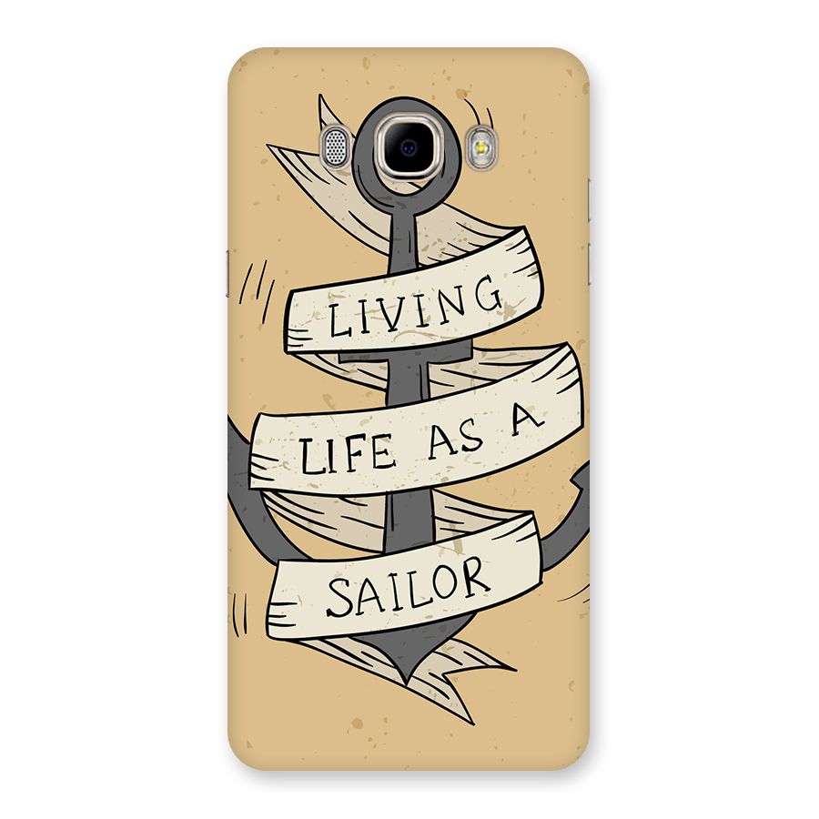 Old School Anchor Back Case for Samsung Galaxy J7 2016