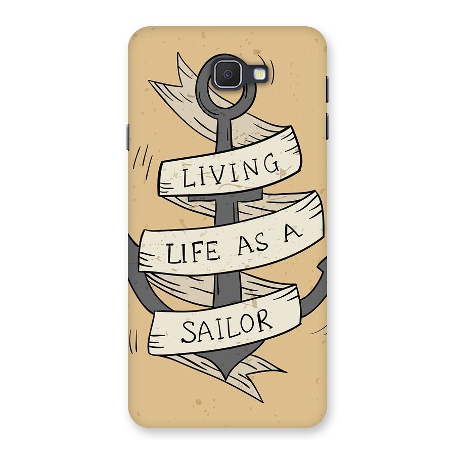 Old School Anchor Back Case for Samsung Galaxy J7 Prime