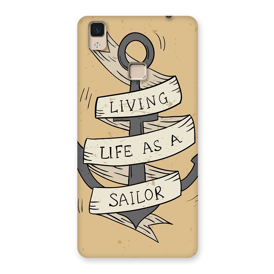 Old School Anchor Back Case for V3 Max