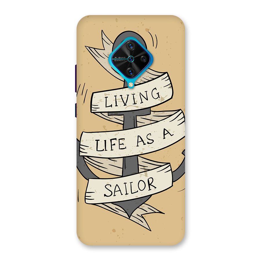 Old School Anchor Back Case for Vivo S1 Pro