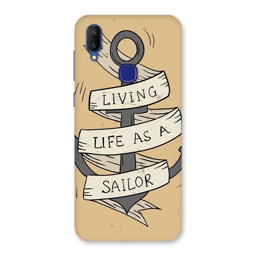 Old School Anchor Back Case for Vivo V11