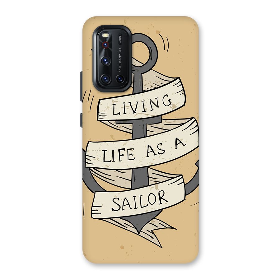 Old School Anchor Back Case for Vivo V19
