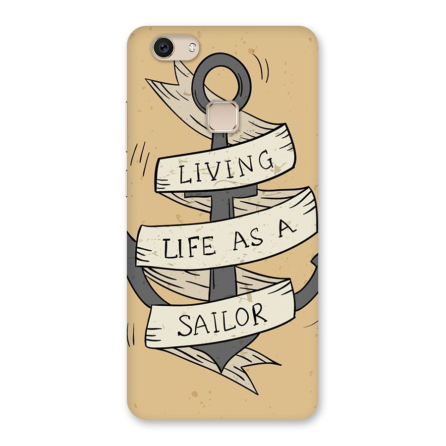 Old School Anchor Back Case for Vivo V7