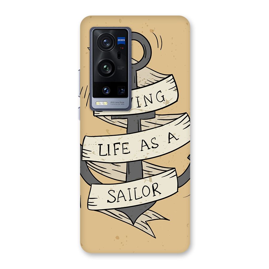 Old School Anchor Back Case for Vivo X60 Pro Plus